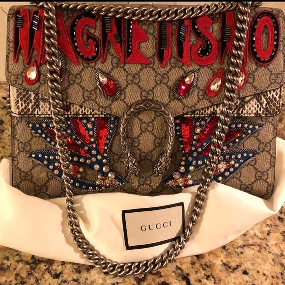 Gucci Dionysus Magnetismo Python Bag - Picture 1 of 2